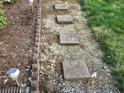 Curb Appeal - Stone and rock path